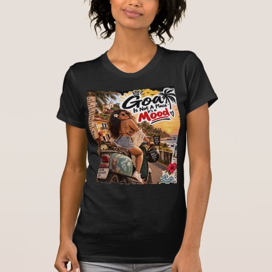 T-shirt Nuits dorées – Goa (Devant)