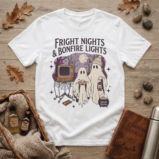 T-shirt Nuits effrayantes et lumières de feu de joie Hallo