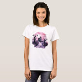 T-shirt Nuits éffrayantes : Haunted House Designs (Devant entier)