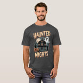 T-shirt Nuits hantées : Halloween Éffrayant (Devant entier)