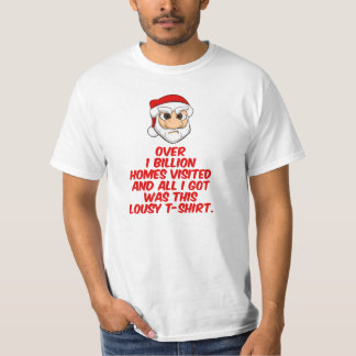 T-shirt nul excentrique de Claus