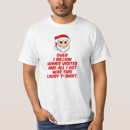 T-shirt nul excentrique de Claus (Devant)