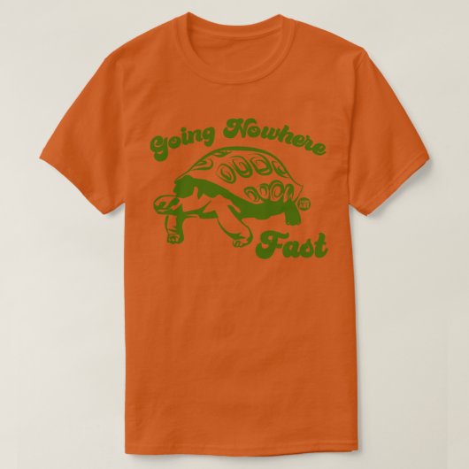 T-SHIRT NULLE PART RAPIDE (Design devant)