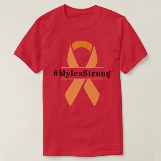 T-shirt Number6 Myles Strong Support Squad1105 (Design devant)
