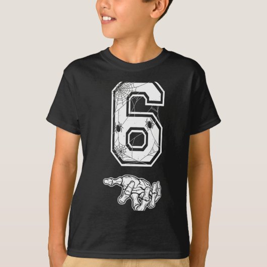 T-shirt Number 6 Matching 67 Meme Couples Halloween Costum (Devant)