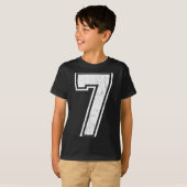 T-shirt Number 7 Matching 67 Meme Costume Men Women Kids (Devant entier)