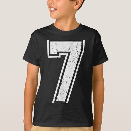 T-shirt Number 7 Matching 67 Meme Costume Men Women Kids (Devant)