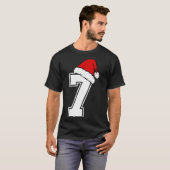 T-shirt Number 7 Matching Six Seven 6 7 Meme 6 7 Christmas (Devant entier)