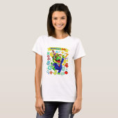 T-shirt Number Day Dinosaur Math T Shirt for Kids (Devant entier)