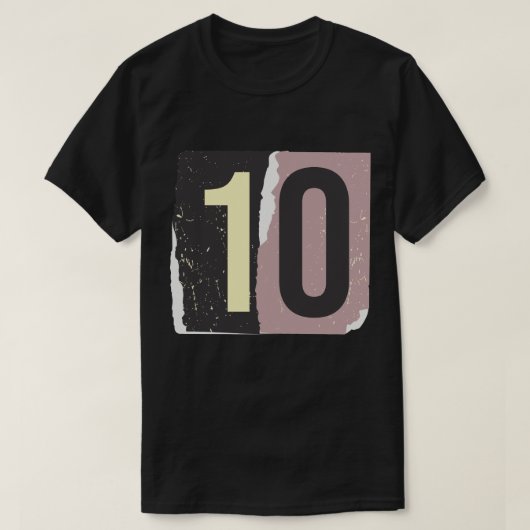 T-shirt Number Magazine Ransom 10 (Design devant)