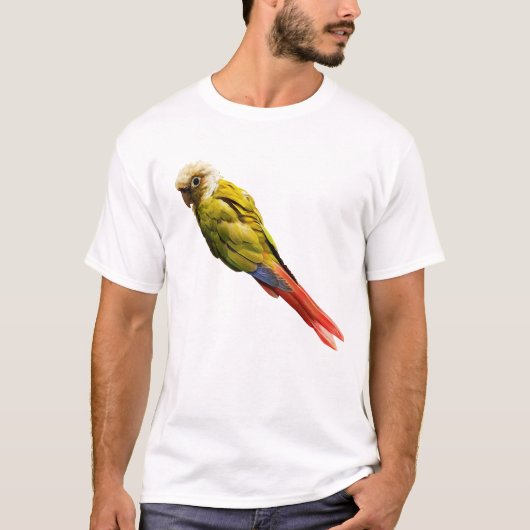 T-shirt Numchoke - la Conure à joues vertes (Devant)