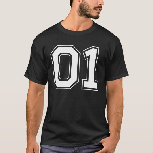 T-shirt Numéro 01 (Devant)