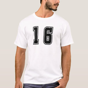T-shirt Numéro 16