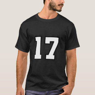 T-shirt Numéro 17 Varsity Sports Style T Shirt