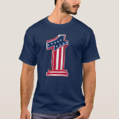 T-shirt Numéro 1 américain (Devant)