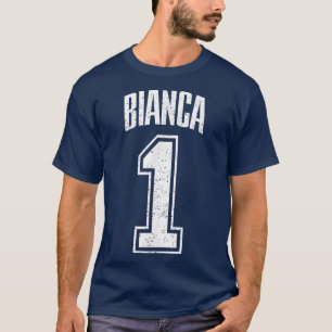 T-shirt Numéro 1 des supporters de Bianca, plus grand fan