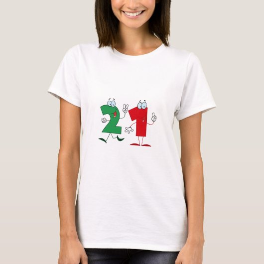 T-shirt Numéro 21 (Devant)