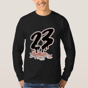 T-shirt Numéro 23 Match de séchage 1 Mid Arctic Crimson Ti