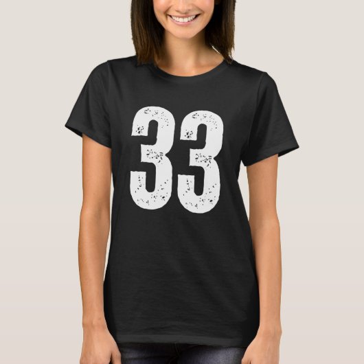 T-shirt Numéro 33 (Devant)