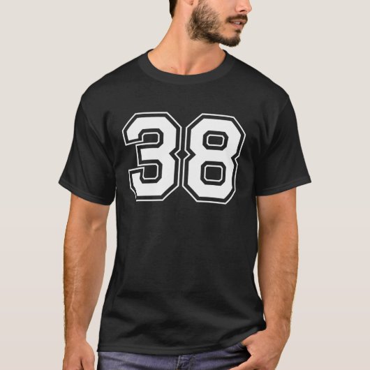 T-shirt Numéro 38 (Devant)