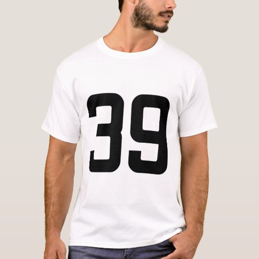 T-SHIRT NUMÉRO 39 (Devant)