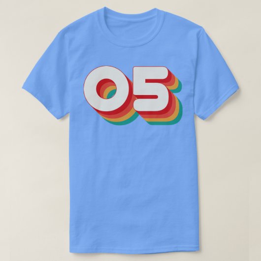 T-shirt Numéro 4 (Design devant)