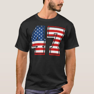 T-shirt Numéro 47 47 Anniversaire Équipe Sportive Uniforme