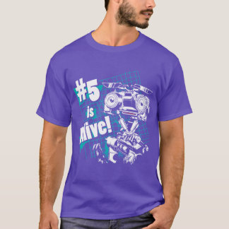 T-shirt Numéro 5 est vivant drôle rétro