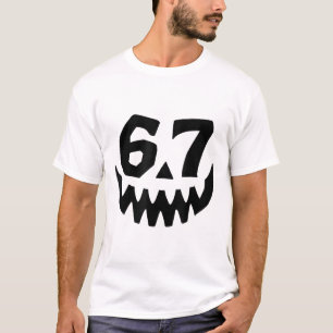 T-shirt Numéro 67 Correspondant Six Sept 6 7 Mème 6 7 Hall