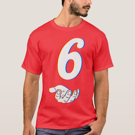 T-shirt Numéro 6 67 style Halloween (Devant)
