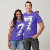 T-shirt Numéro 7 67 Mème Correspondant (Unisexe)
