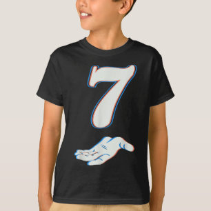 T-shirt Numéro 7 Correspondant 67 Six Sept Mème Couple Hal