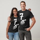T-shirt Numéro 7 Duo correspondant 67 Mème Génération Alph (Unisexe)
