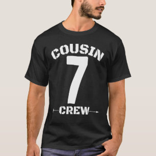 T-shirt Numéro 7 Groupe de famille de jumelage des membres