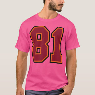 T-shirt Numéro 81 Sports Tampa Quatre-vingt-un Jersey