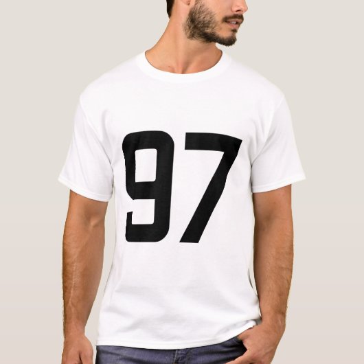 T-SHIRT NUMÉRO 97 (Devant)