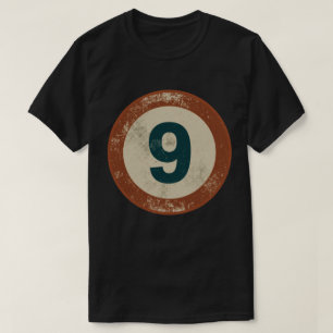 T-shirt Numéro 9 Vintage en détresse
