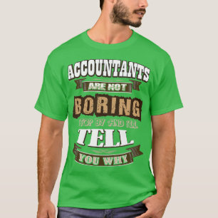 T-shirt Numéro comptable Comptabilité Profession Travail 4