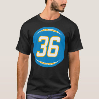 T-shirt Numéro d'adresse Jahleel 36 Jersey Los Angeles Cha