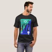 T-shirt Numéro de bagage du code de l'aéroport de Yyz Toro (Devant entier)