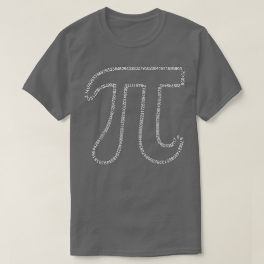 T-shirt Numéro de jour Pi 3 (Design devant)