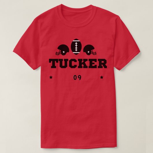 T-shirt numéro de justin tucker (Design devant)