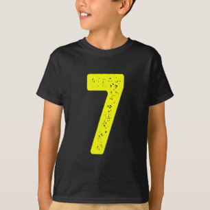 T-shirt Numéro drôle 7 67 Costume de groupe assorti Mème S