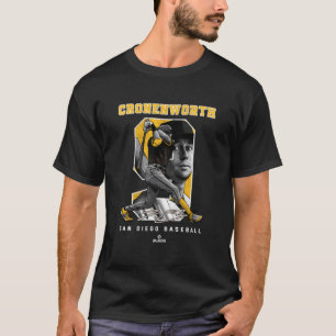 T-shirt Numéro Et Portrait Jake Cronenworth San Diego Mlb