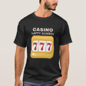 T-shirt Numéro heureux (Devant)