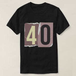T-shirt Numéro Magazine Ransom 40