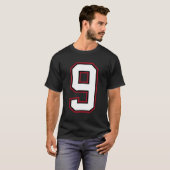 T-shirt Numéro neuf 9 (Devant entier)