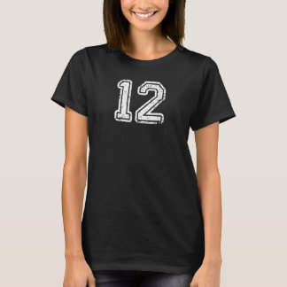 T-shirt Numéro, Numéro de football Sport