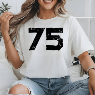 T-shirt Numéro personnalisé de l'équipe de football de l'é