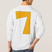 T-shirt Numéro Sept du manuel scolaire (Dos)